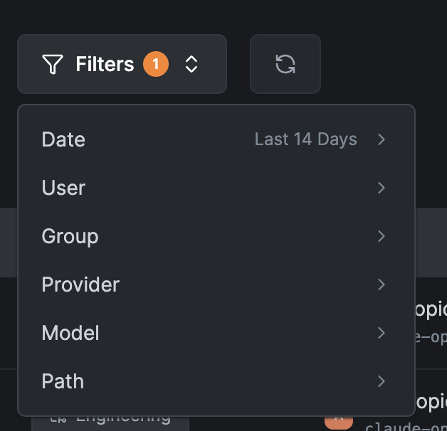agent network access log filters